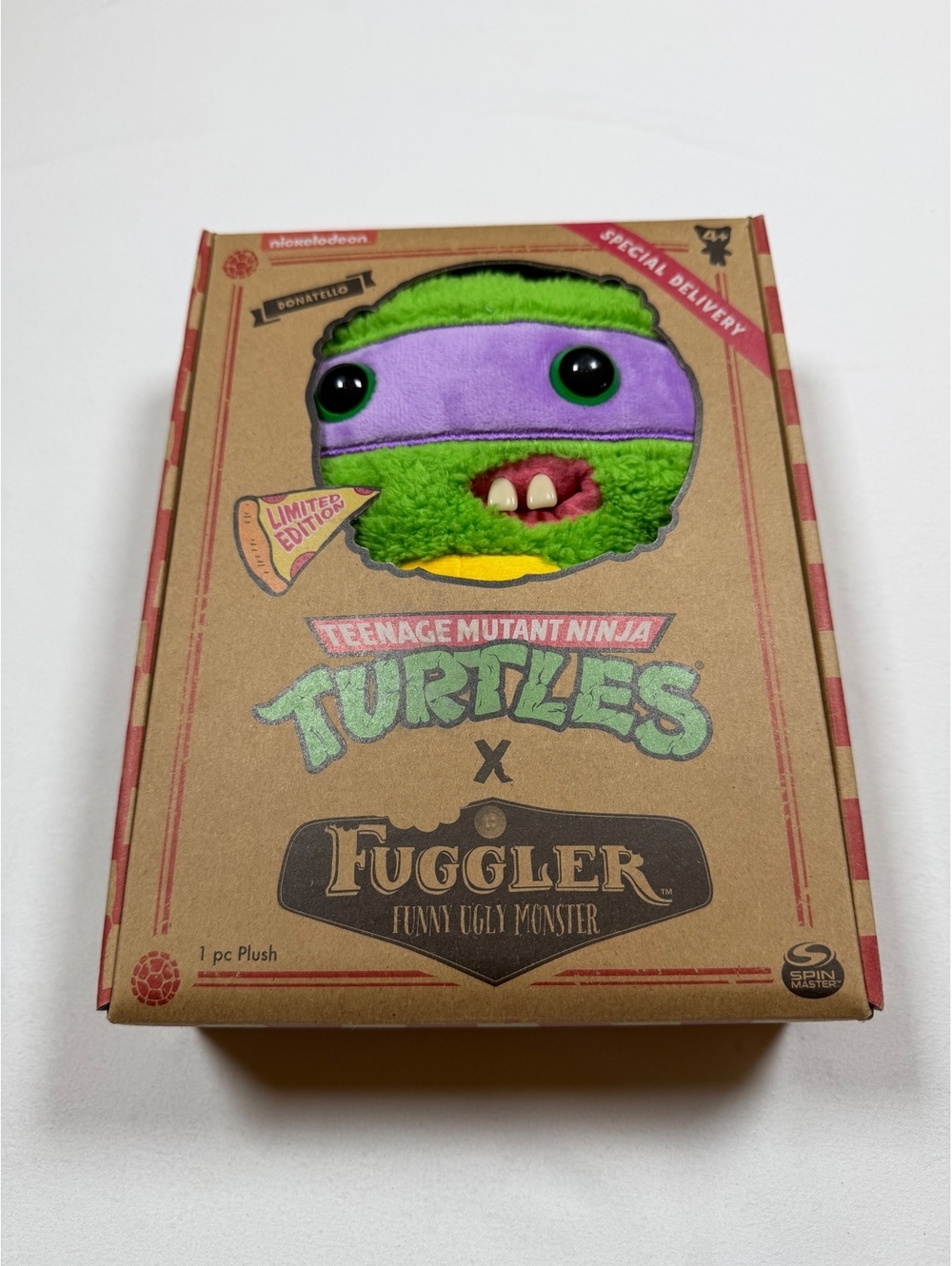 Limited Edition Teenage Mutant Ninja Turtles x Fuggler Donatello Plush